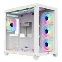 PC Power ICEBERG V2 White 650W With PSU AND 10 FANS